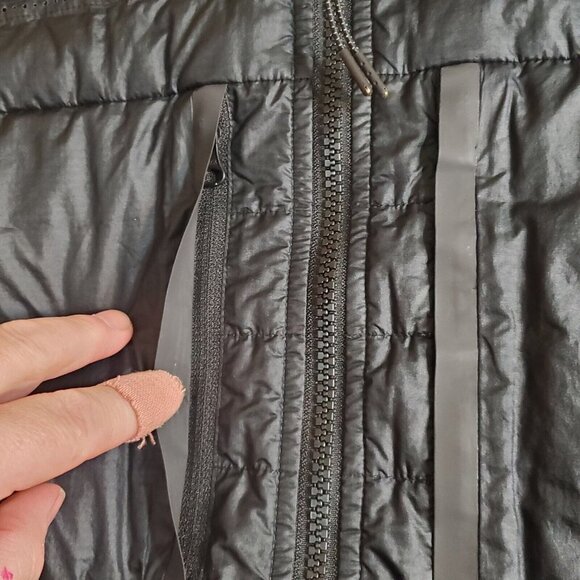 Nike TECH FLEECE AEROLOFT 800 BOMBER GRIMM GALA Jacket Black Womens sz Medium #2 - Picture 9 of 16